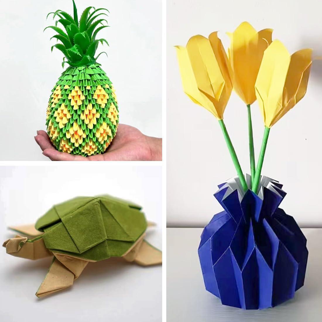 Kit de Papel de Origami GAGANIU 220 Hojas 15.24cm Doble Cara