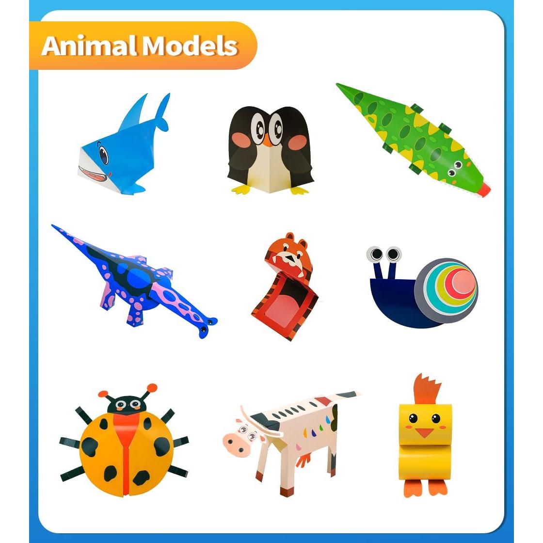 Kit de Origami 3D Tiehuoxia con 30 Proyectos y Tutoriales