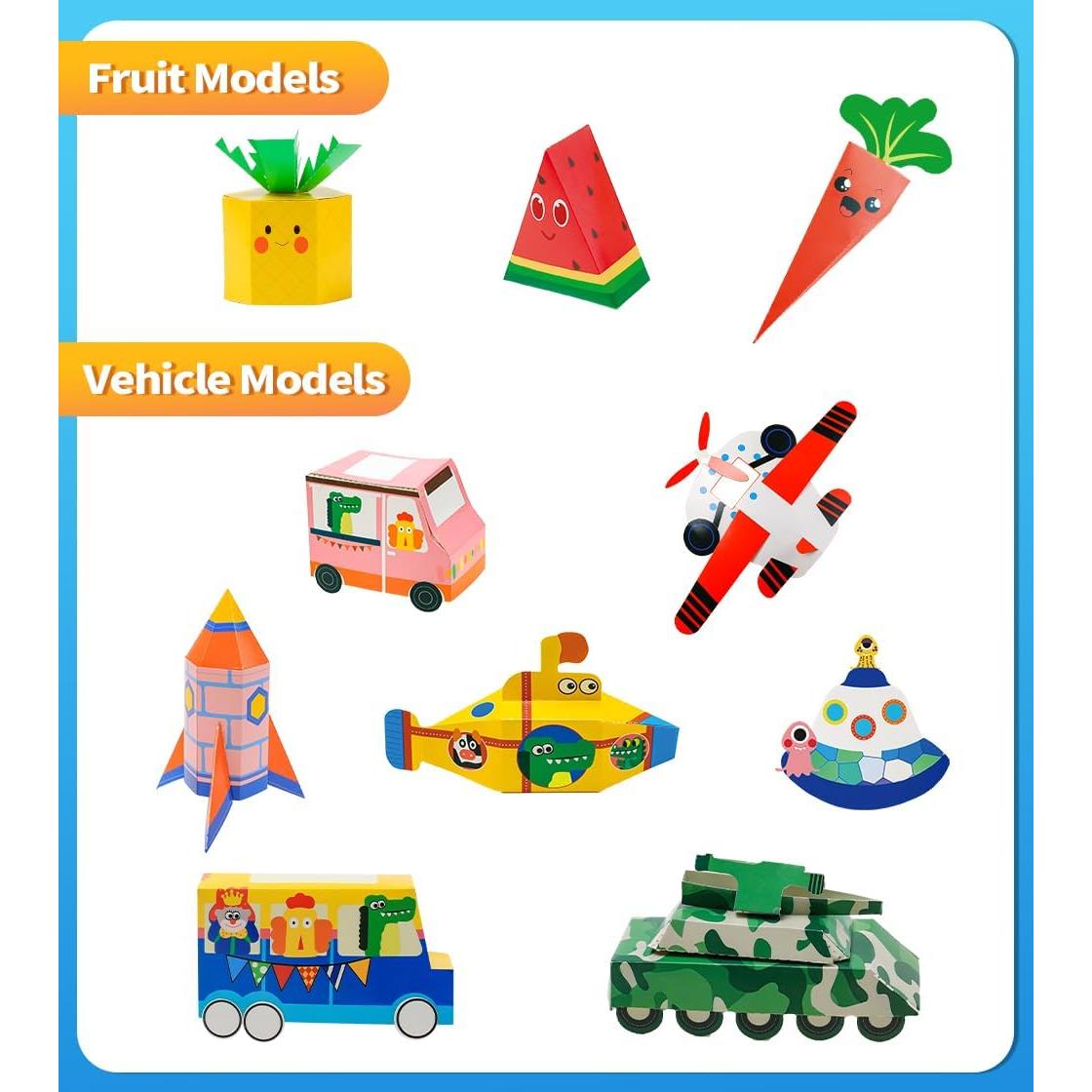 Kit de Origami 3D Tiehuoxia con 30 Proyectos y Tutoriales