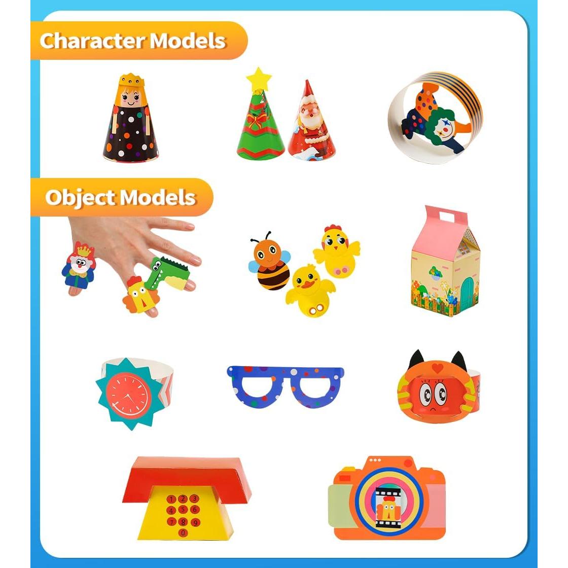 Kit de Origami 3D Tiehuoxia con 30 Proyectos y Tutoriales