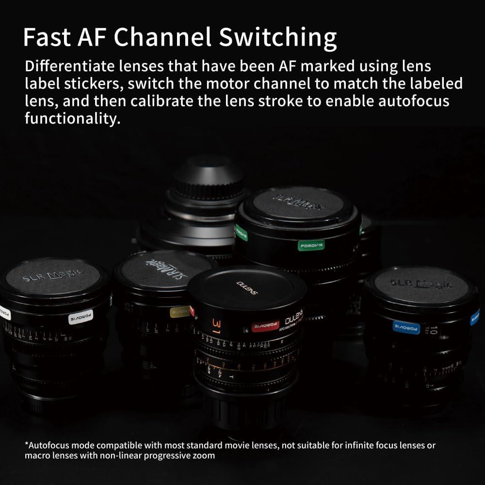 Motor de Autofoco LiDAR PDMOVIE PD-BTMP-S para Lentes DSLR