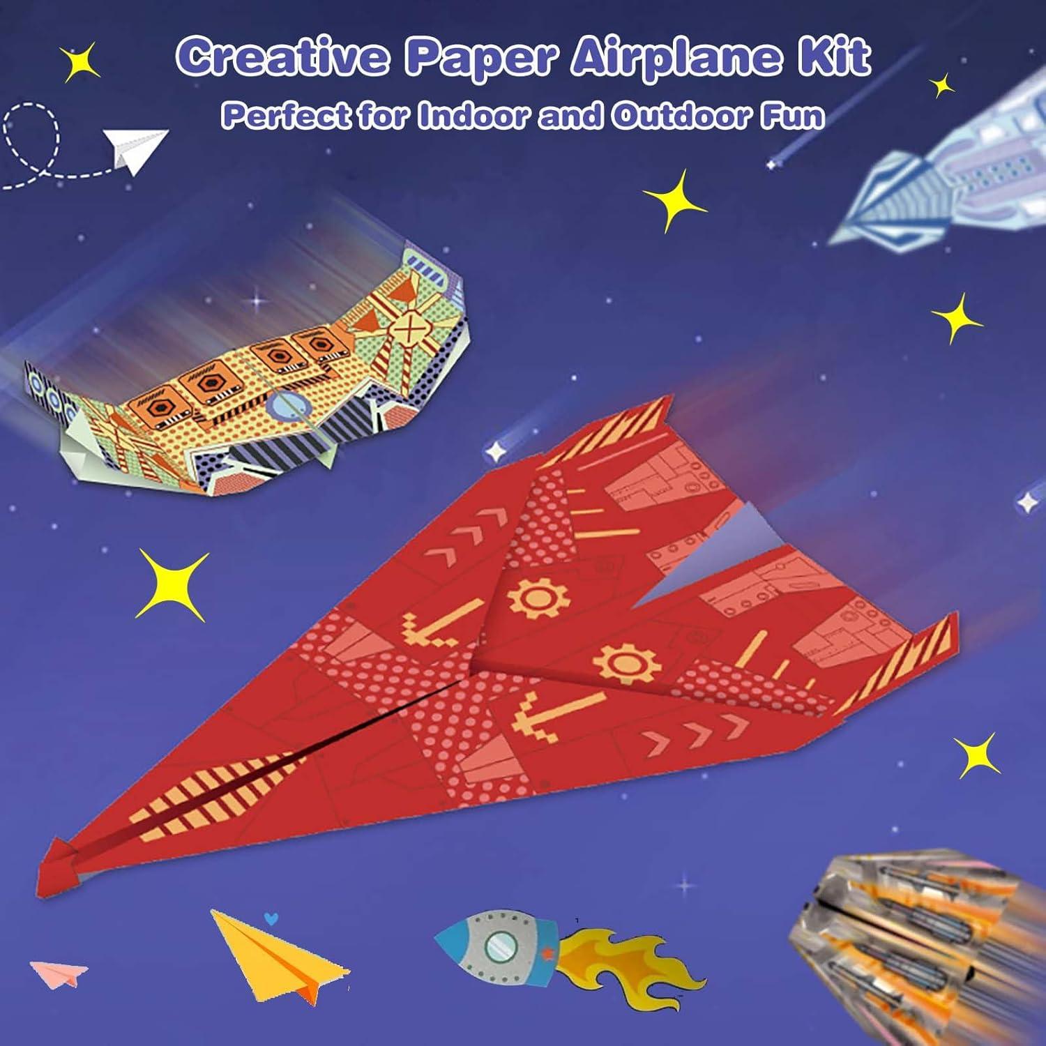 Kit de Aviones de Papel LEERYOUQU - 16 Diseños Clásicos