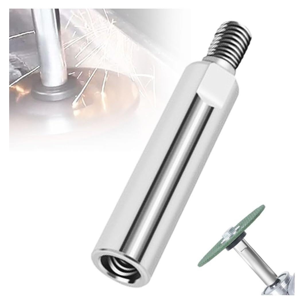 Angle Grinder Extension Rod, 2024 NEW M10 Thread Polishing Machine Adapter Lever, Angle Grinder Extension for 100 Type Angle Grinder/Polisher (1 PCS)
