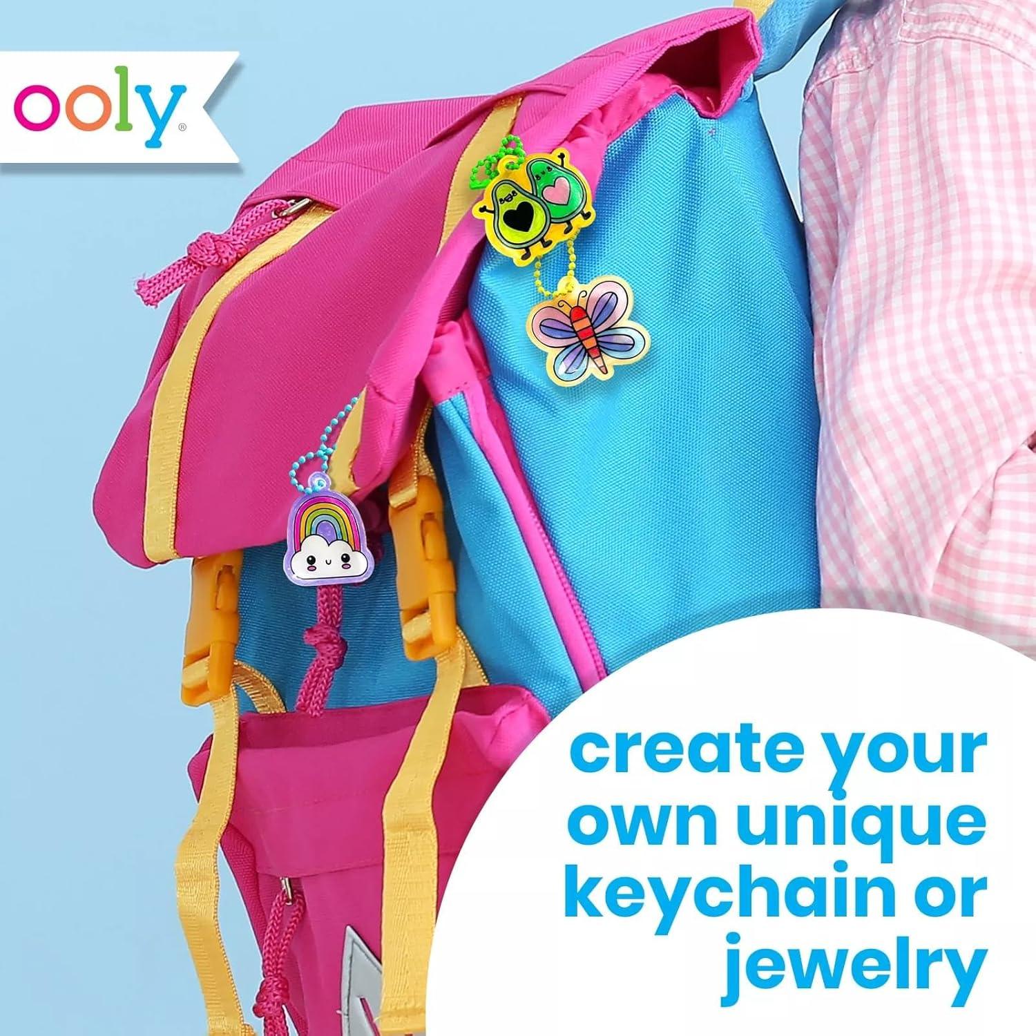 Kit de Arte que Se Encoge Ooly Cute Crew 28 Piezas DIY