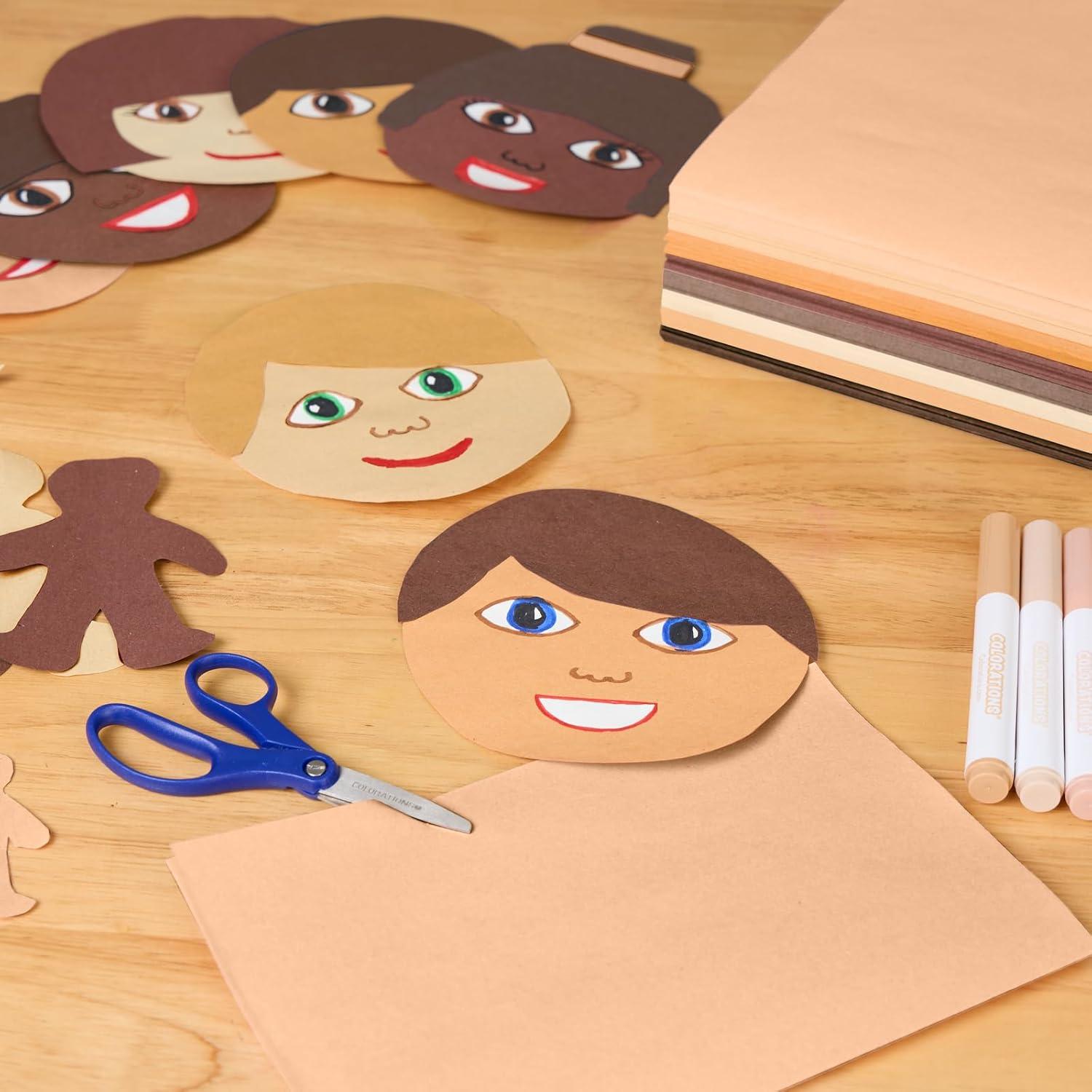 Papel de Manualidades Colors Like Me - 400 Hojas 22.86x30.48cm