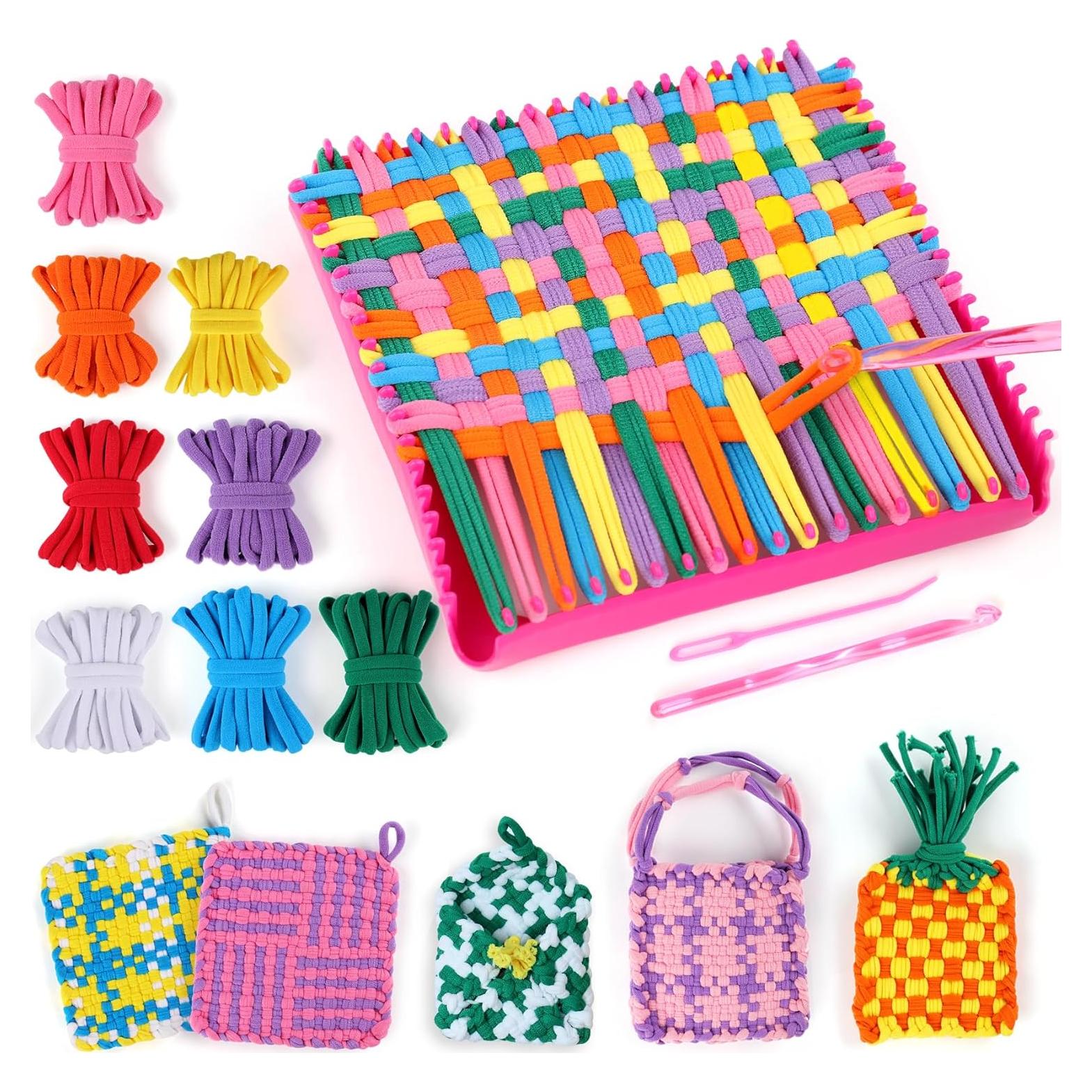 Kit de Telar PREBOX 7" para Niños y Adultos - Artesanías DIY