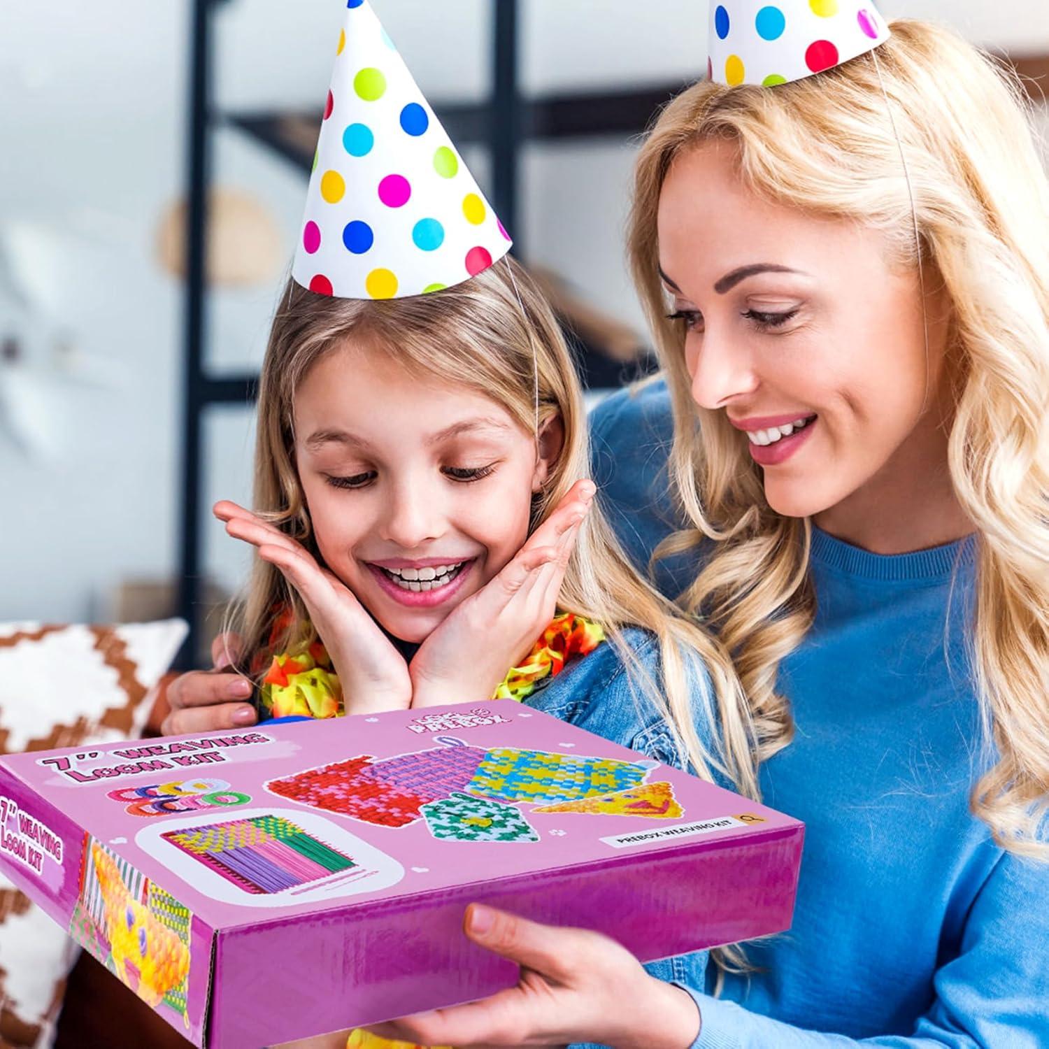 Kit de Telar PREBOX 7" para Niños y Adultos - Artesanías DIY