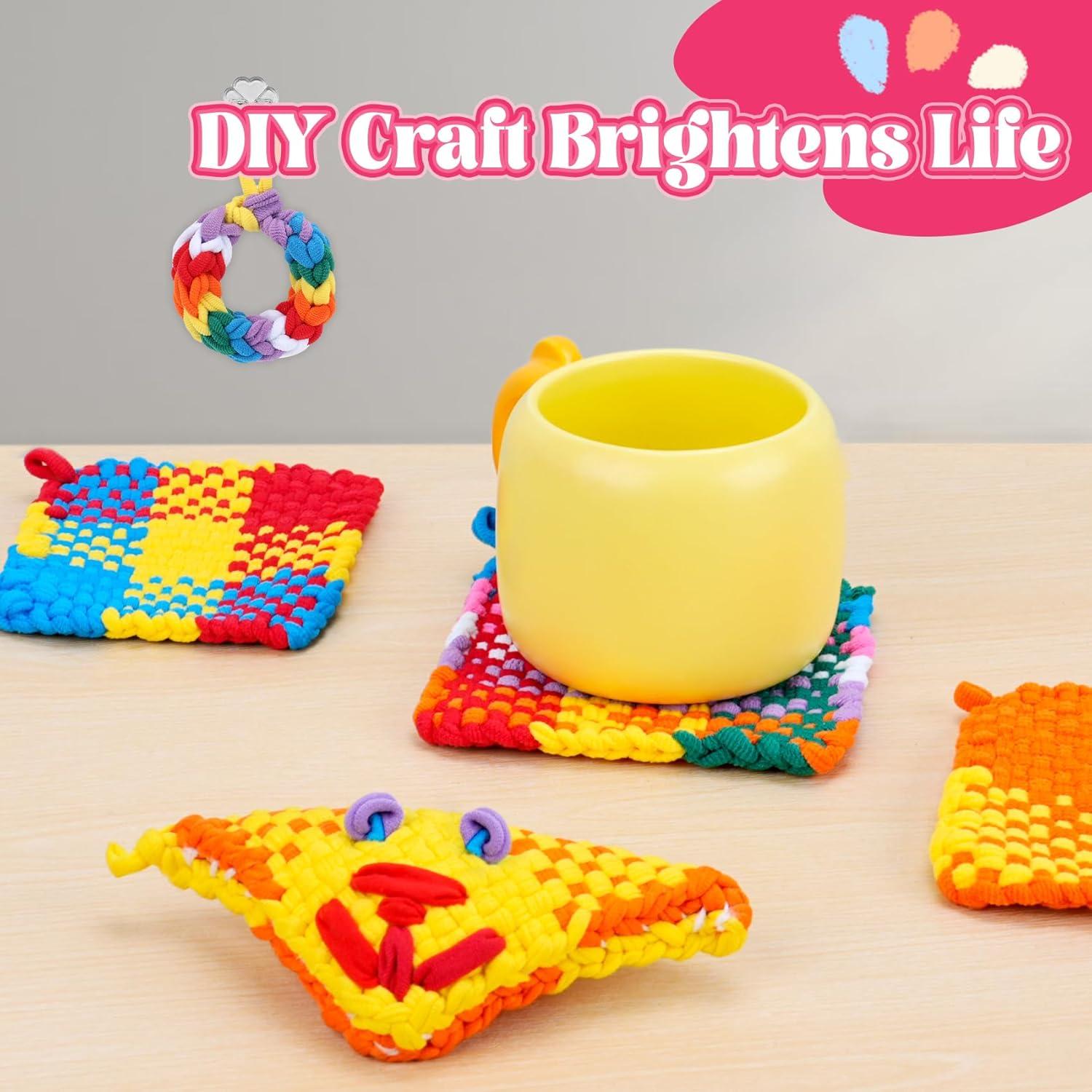 Kit de Telar PREBOX 7" para Niños y Adultos - Artesanías DIY