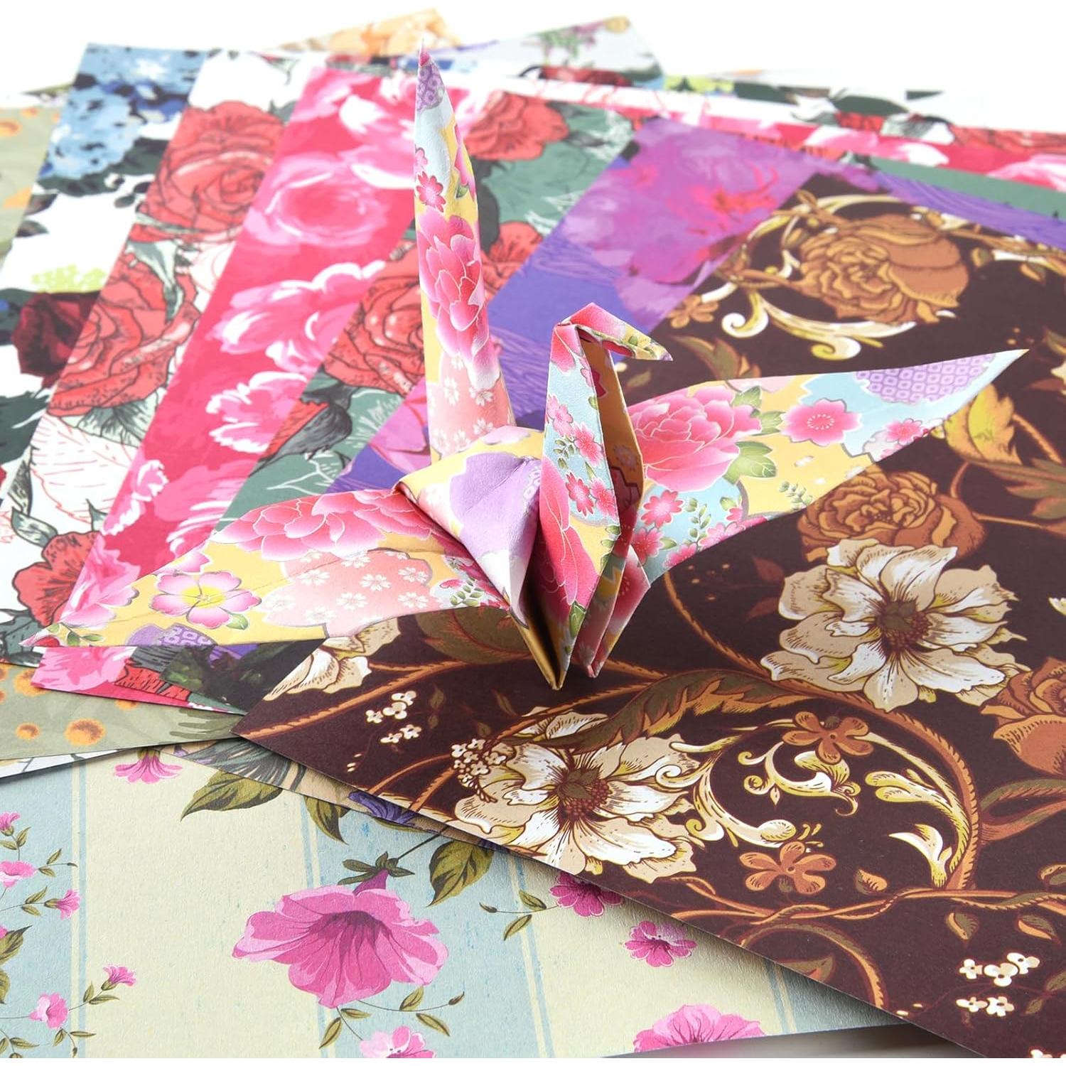 Kit de Papel Origami 15x15 cm 150 Hojas Doble Cara Chiyo