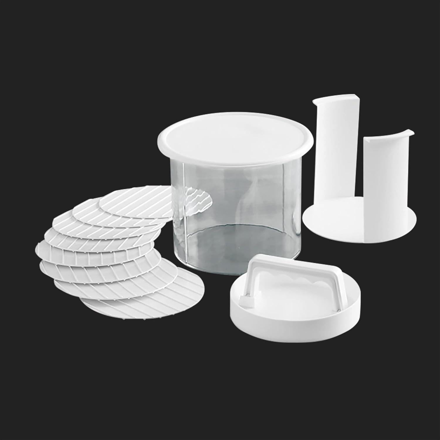 Prensa de Hamburguesas Mr. Bar-B-Q 12 Piezas Antiadherente