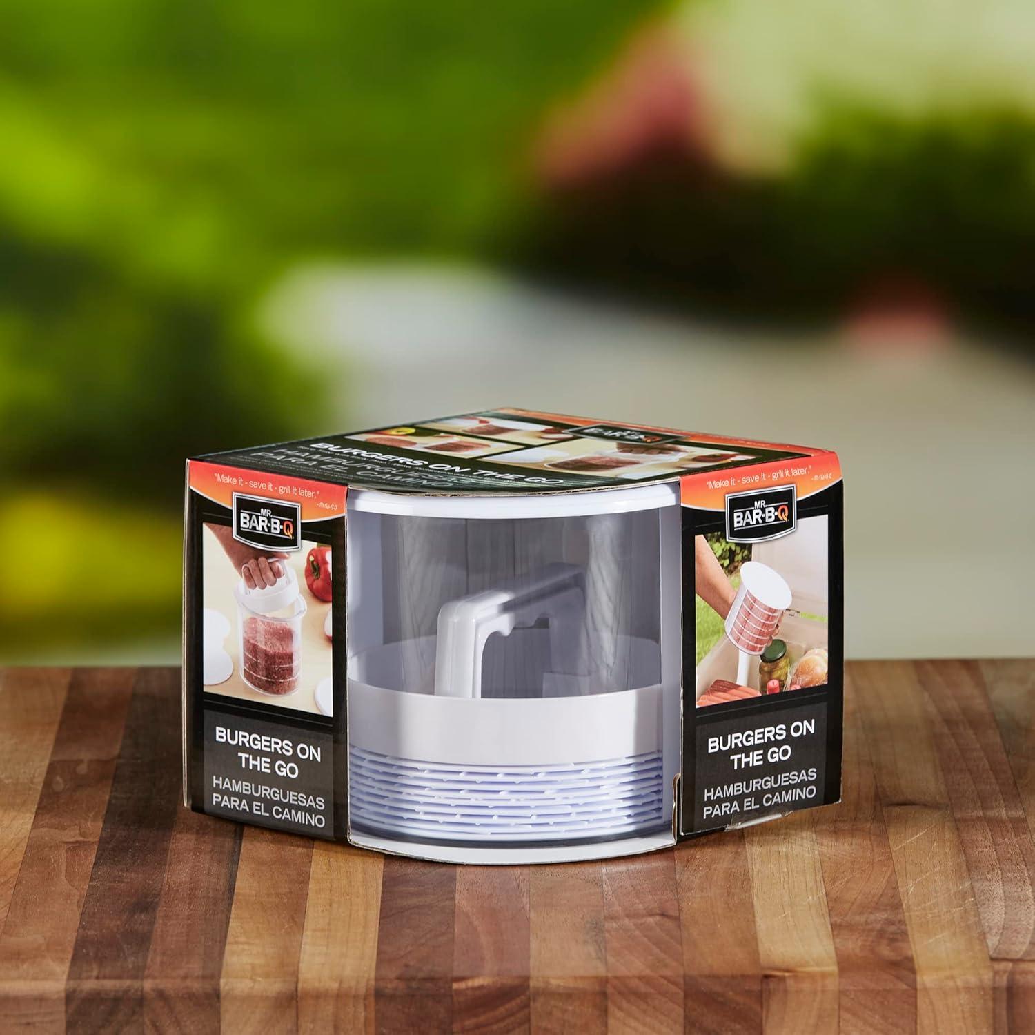 Prensa de Hamburguesas Mr. Bar-B-Q 12 Piezas Antiadherente