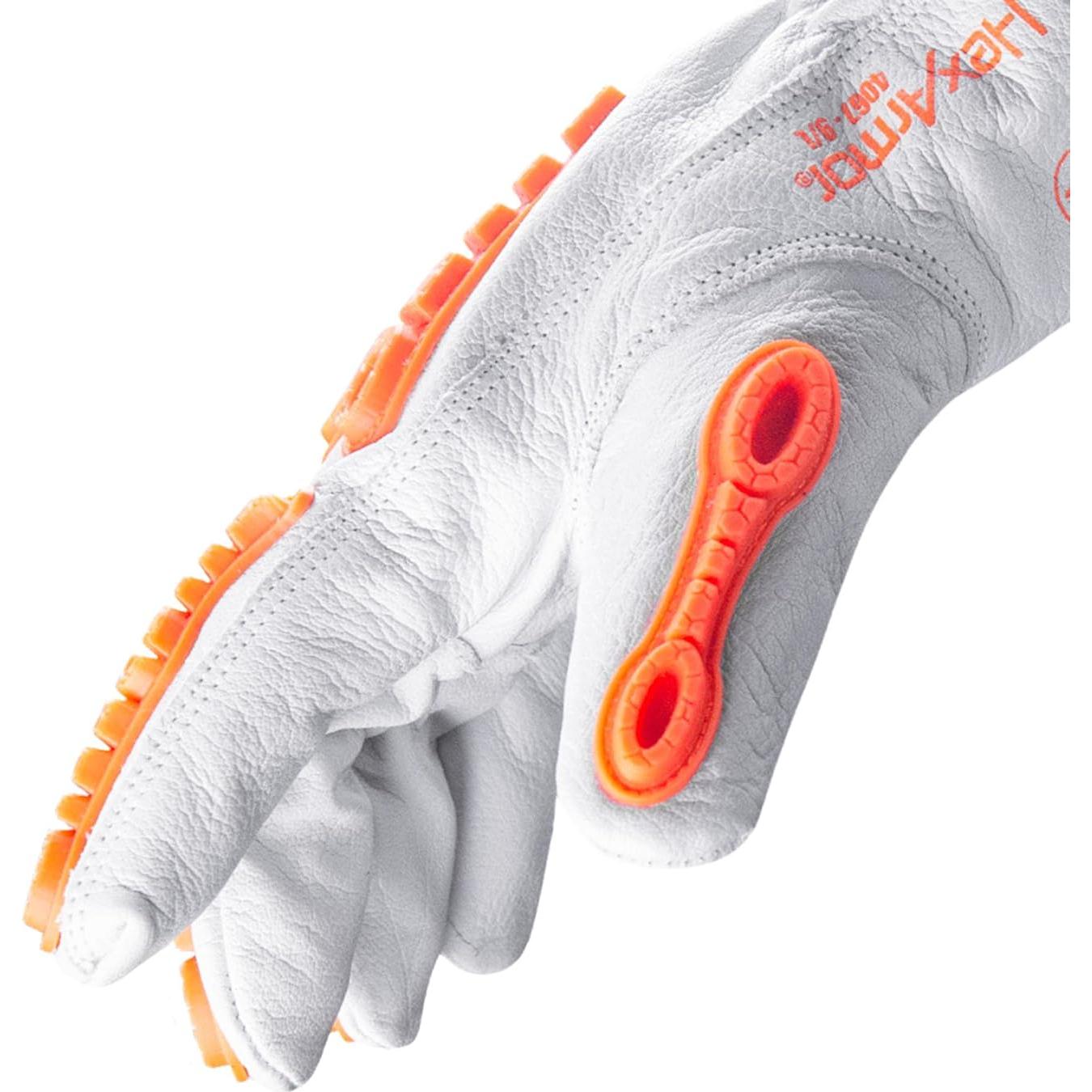 Guantes de Trabajo HexArmor 4067 Cuero Resistente a Cortes