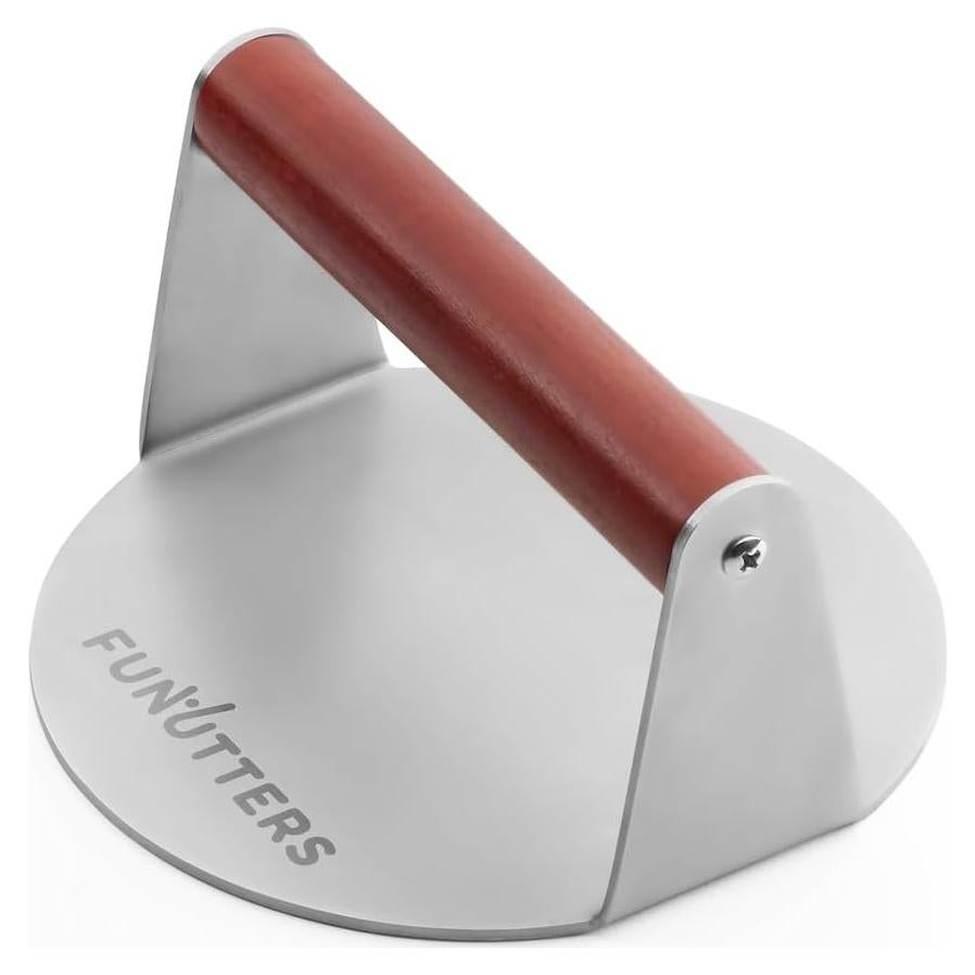 Prensa para Hamburguesas Funutters 6" Acero Inoxidable 304