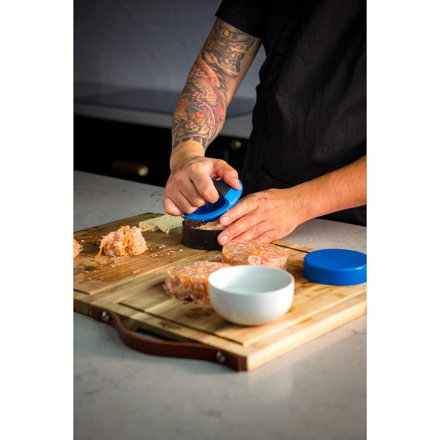 Kit de Prensa para Hamburguesas Gourmet Napoleon - Antiadherente