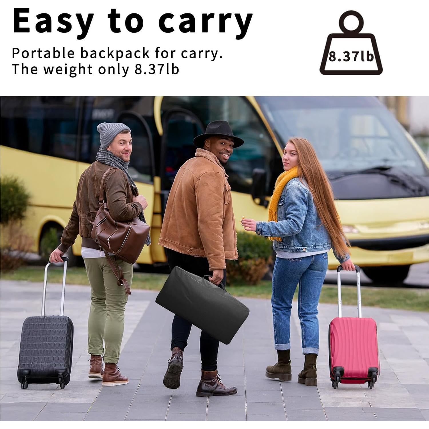 Pantalla de Proyector 120" Visulapex 4K HD Plegable Portátil