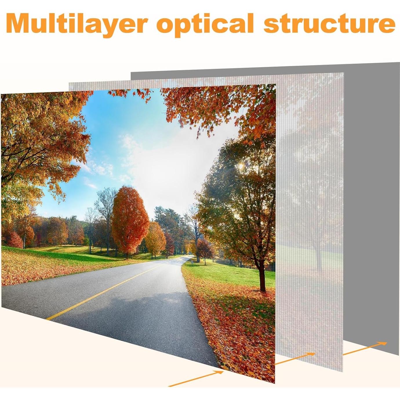 Pantalla de Proyector OKEDUO 120 Pulgadas Plegable 4K HD