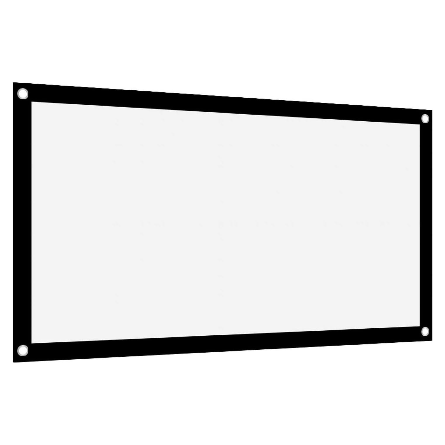 Pantalla de Proyección 102 cm VBESTLIFE Plegable y Portátil