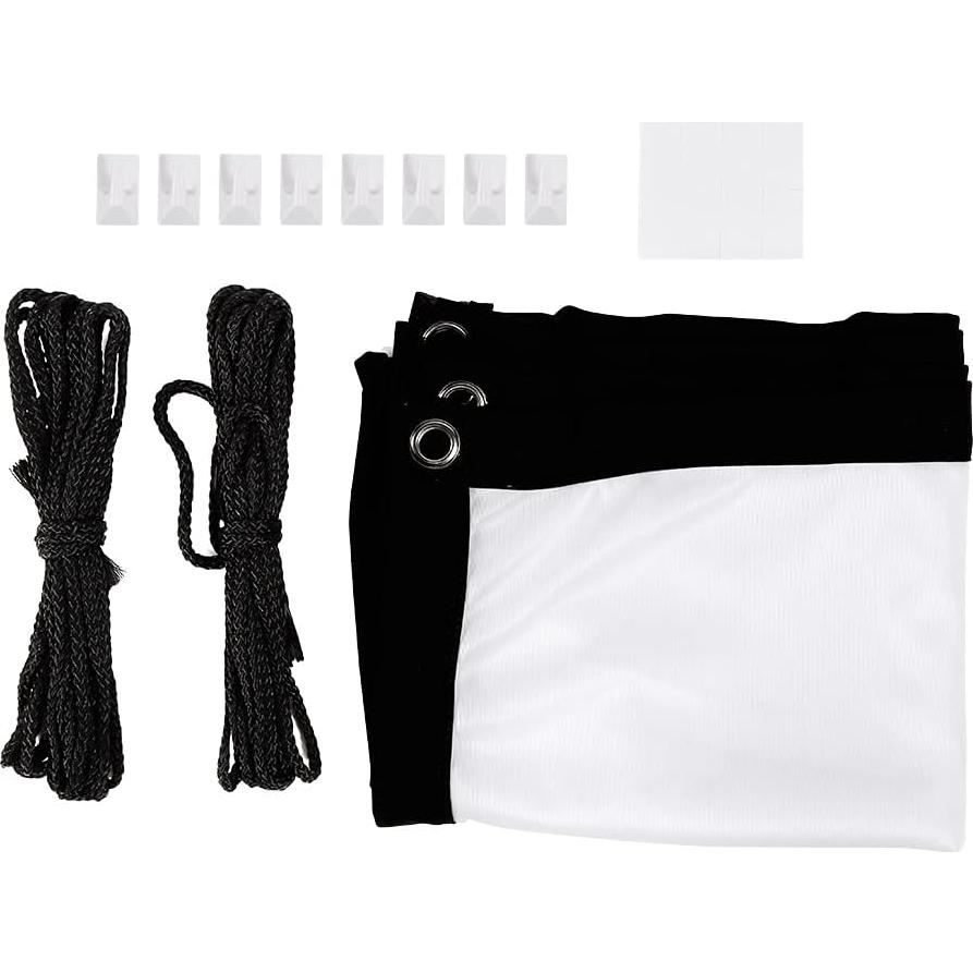 Pantalla de Proyección 102 cm VBESTLIFE Plegable y Portátil