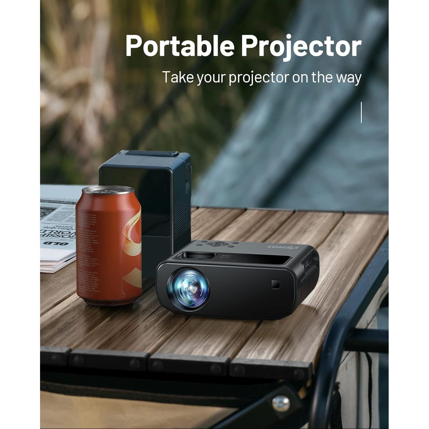 Proyector Mini ELEPHAS W13 Full HD 1080P WiFi Portátil