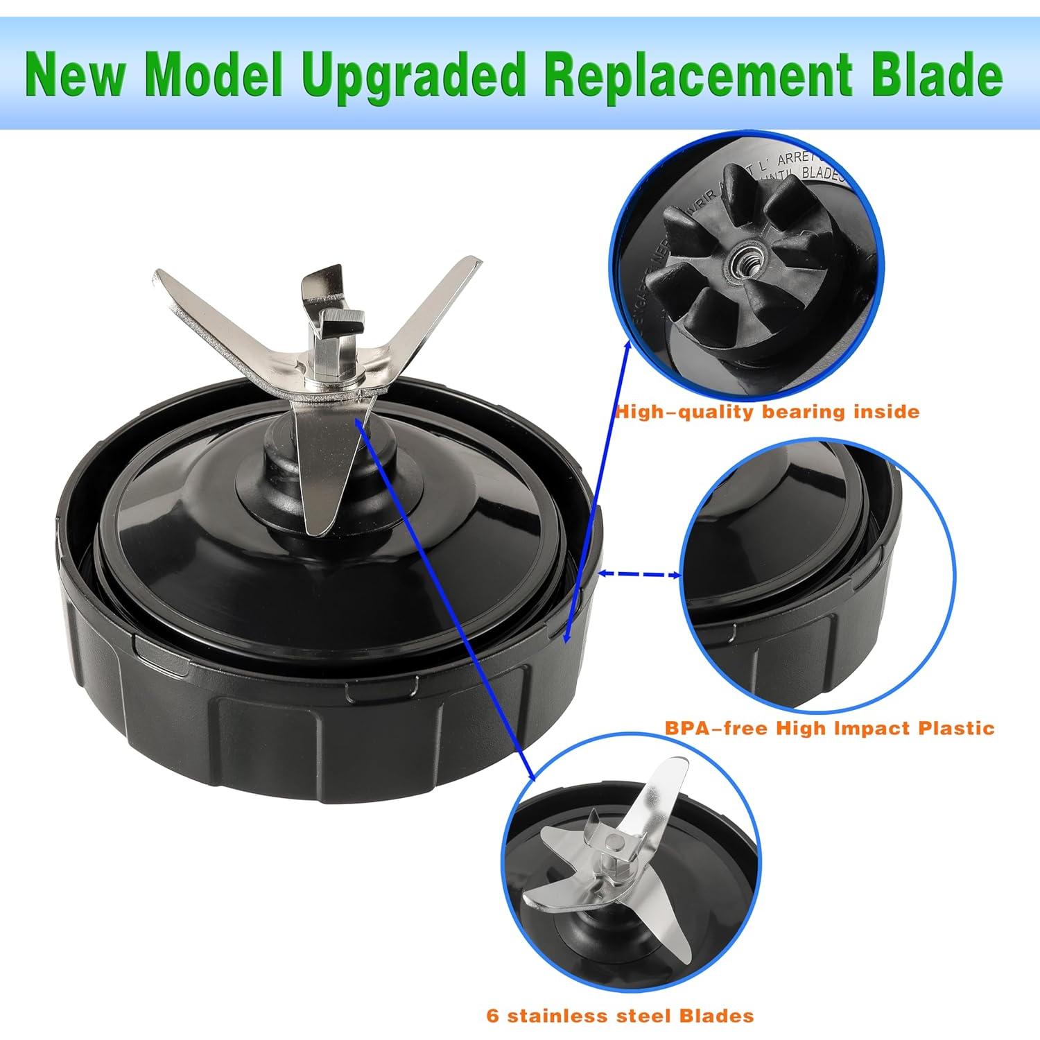 Cuchilla de licuadora Ninja 7 aletas compatible BN401 BN751