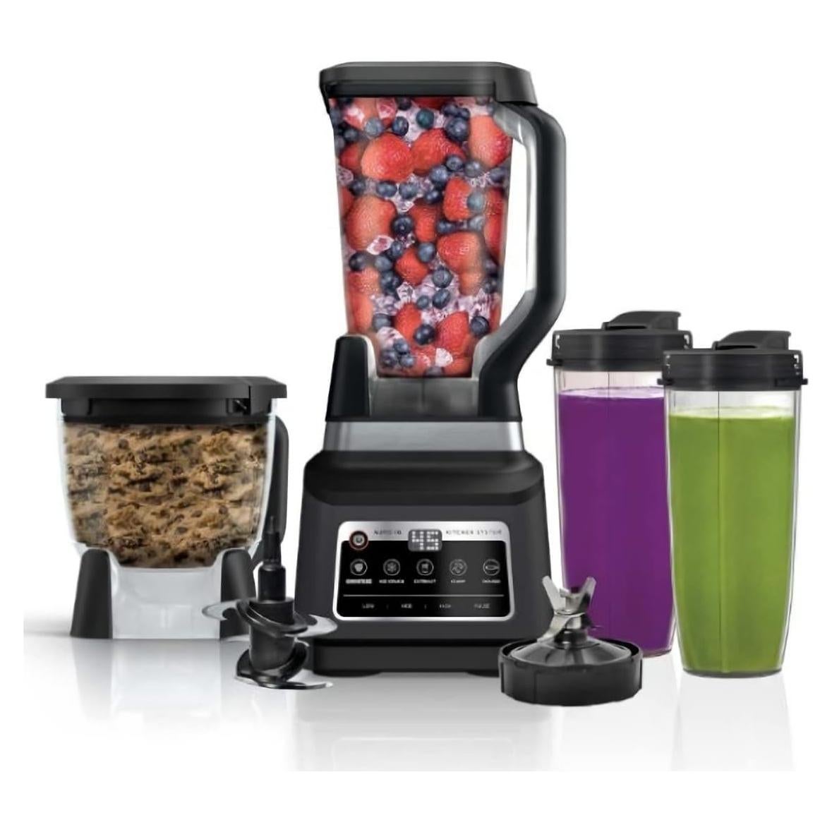 Ninja Pro Plus 1400W 5 en 1: Batidos, Picado, Masa, 72oz
