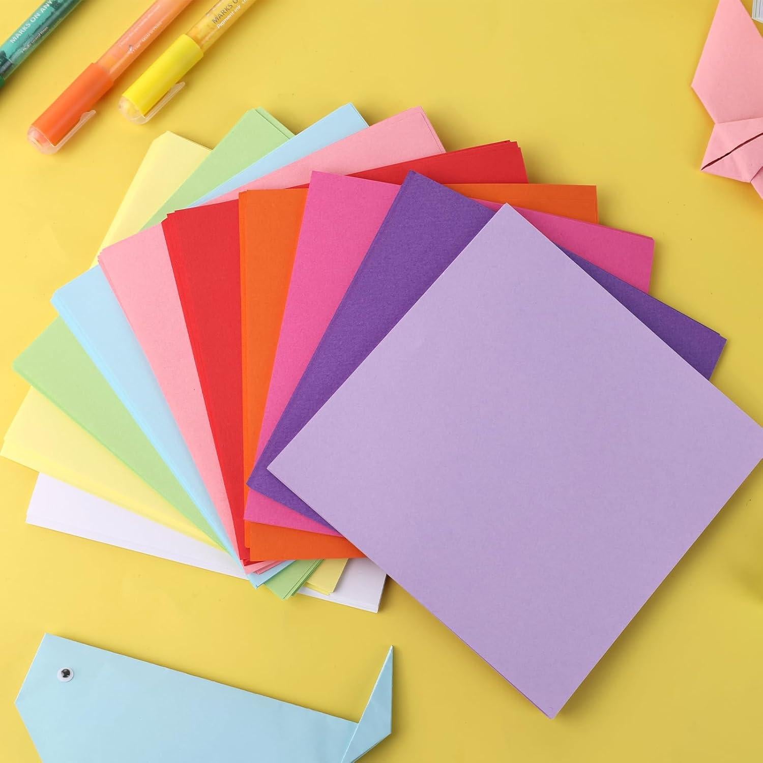 Kit de Origami Koogel 250 Hojas 15x15 cm para Niños y Adultos