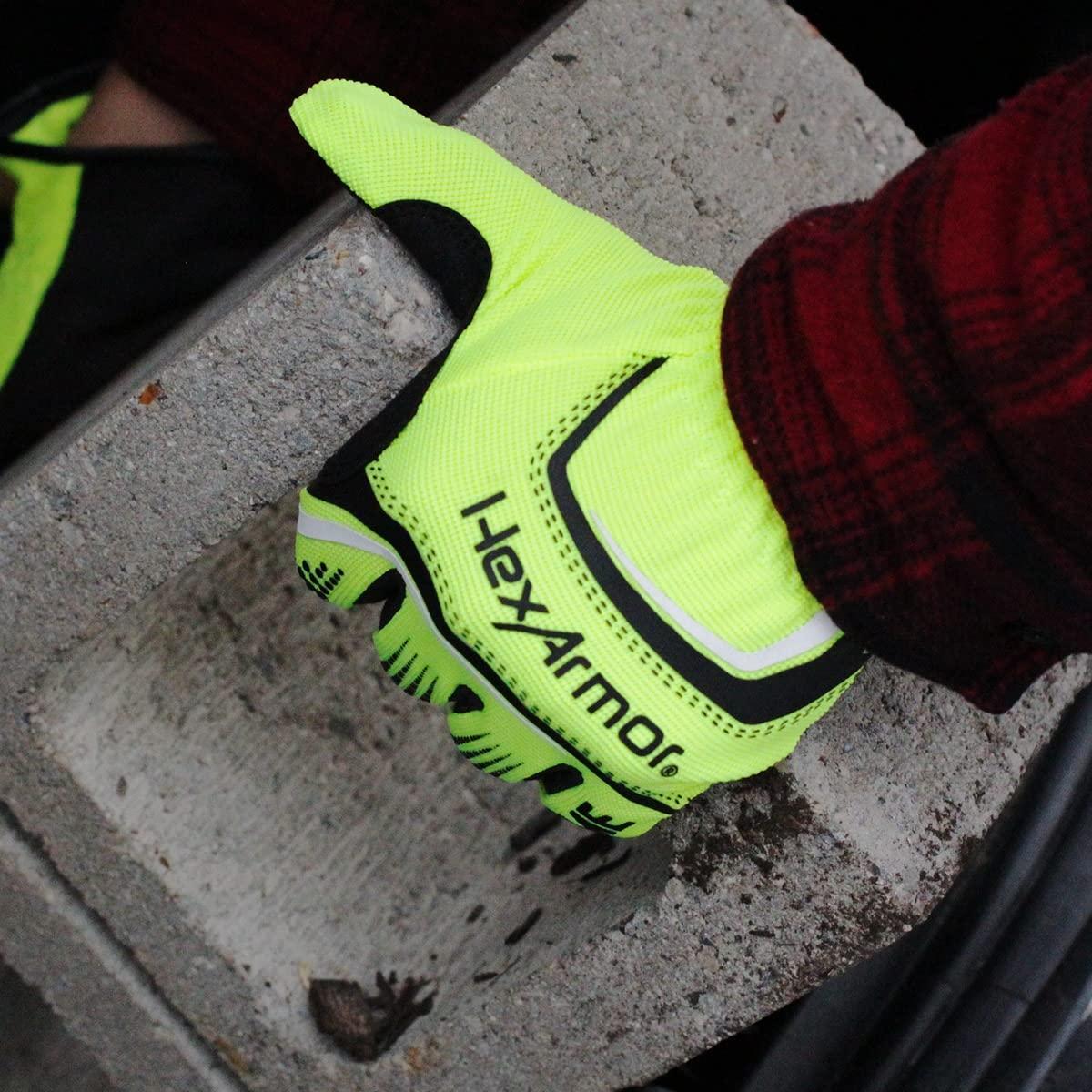 Guantes de Trabajo HexArmor 4033 X-Large Resistentes a Cortes