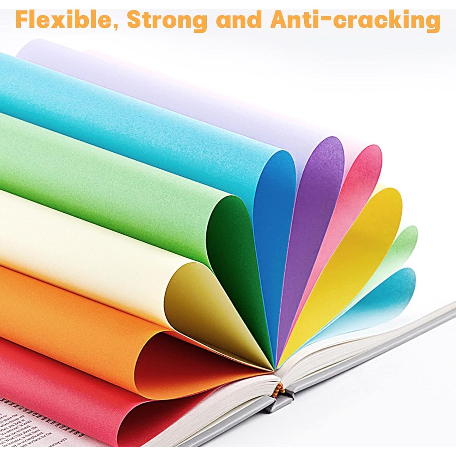 Papel de Origami Doble Cara Kyteazr 100 Hojas 15x15 cm