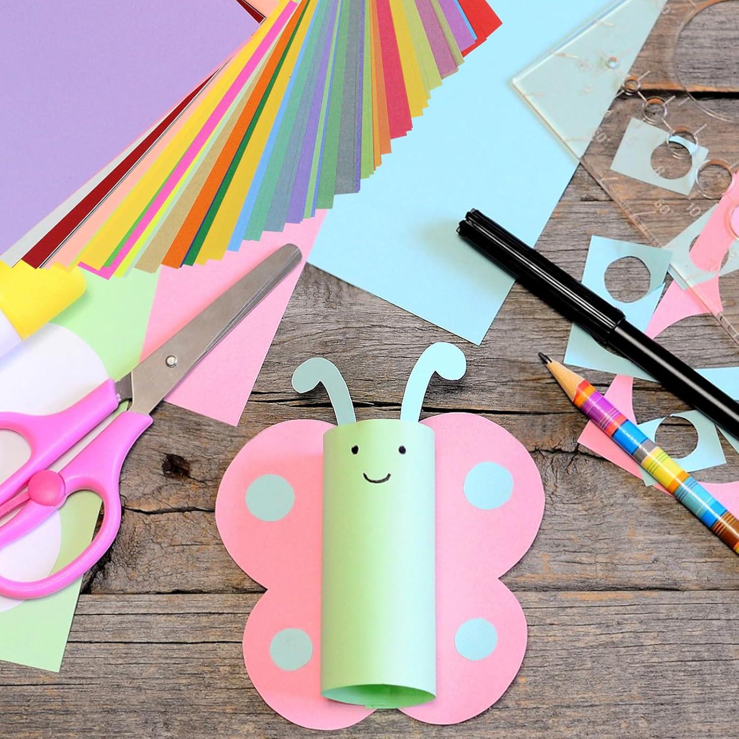 Kit de Papel Origami GAQWOK 15x15 cm 100 Hojas Doble Cara