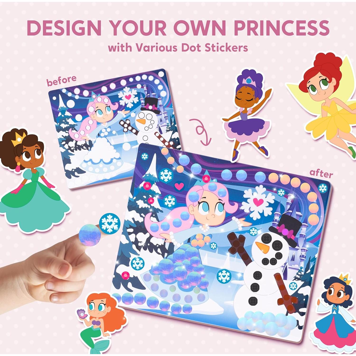 Kit de Arte con Puntos Klever Kits para Niños 3-7 Años