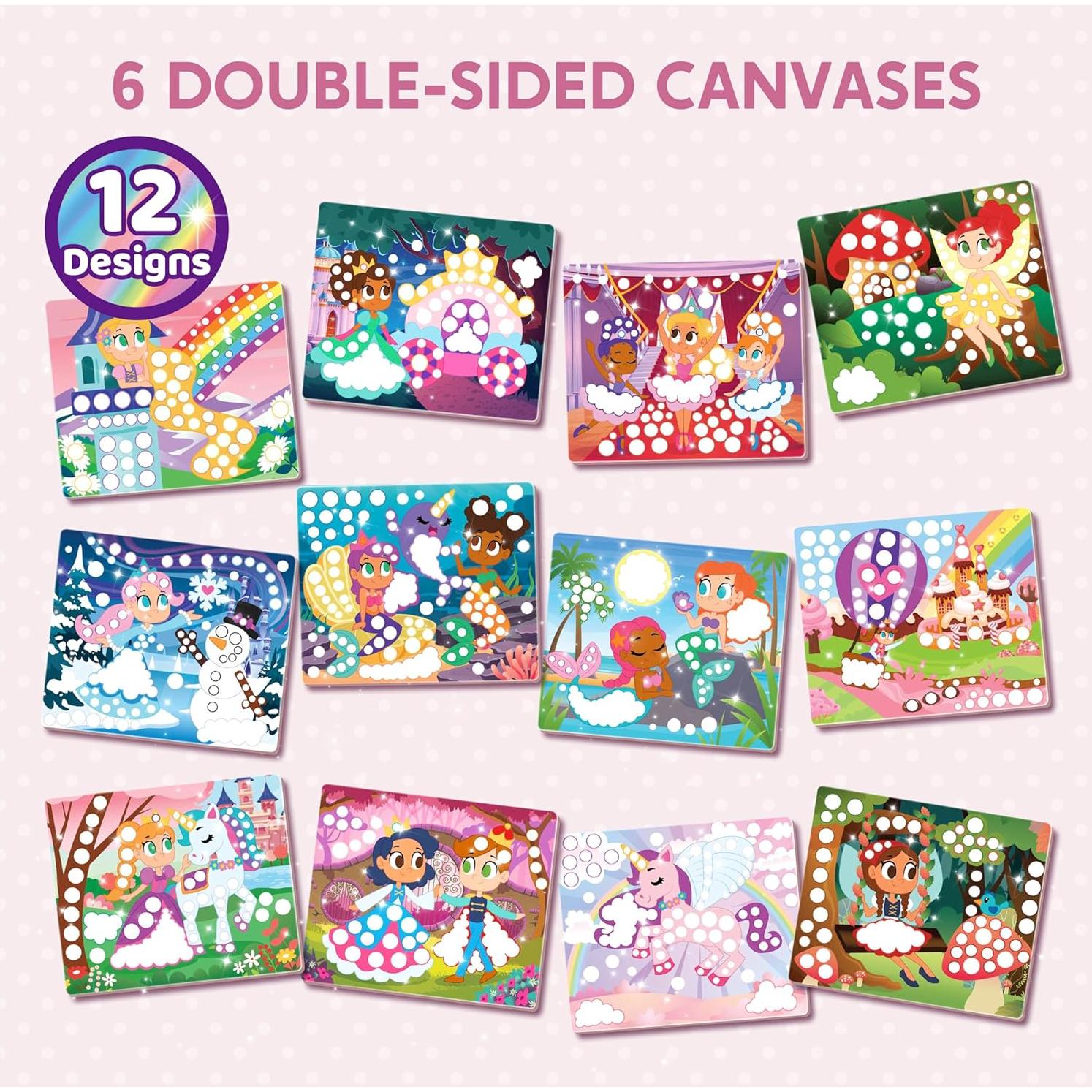 Kit de Arte con Puntos Klever Kits para Niños 3-7 Años
