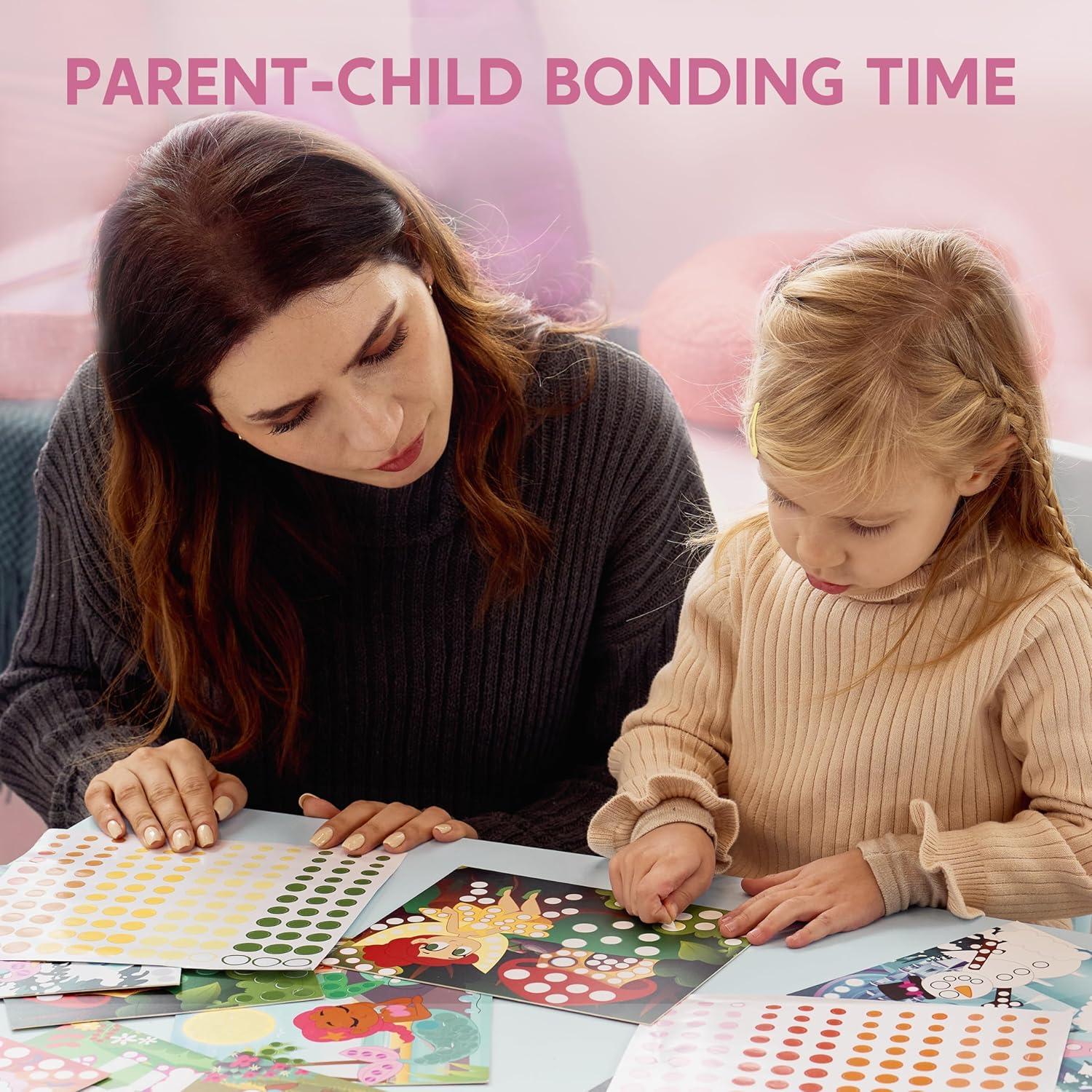 Kit de Arte con Puntos Klever Kits para Niños 3-7 Años