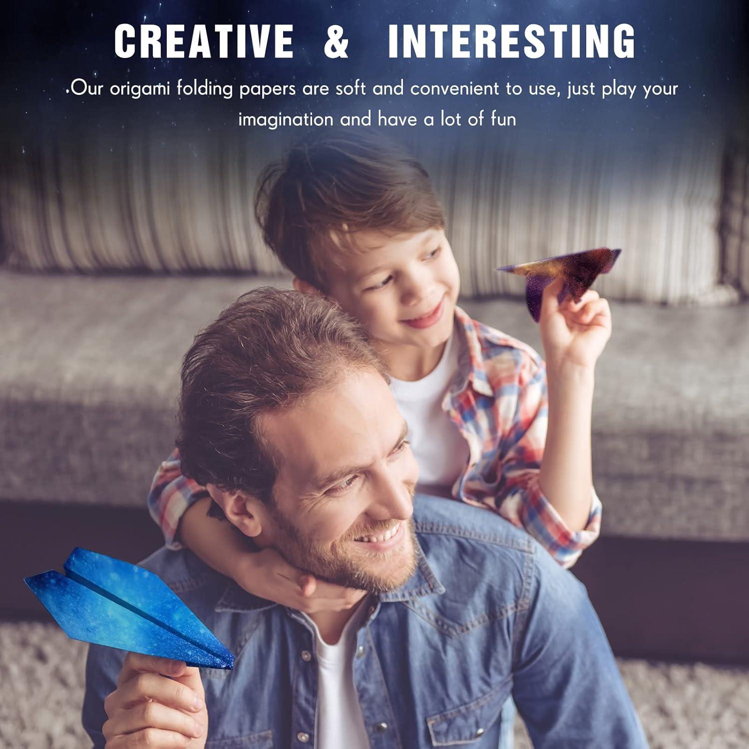 Kit de Papel de Origami Doble Cara Chinco 150 Hojas 15x15 cm