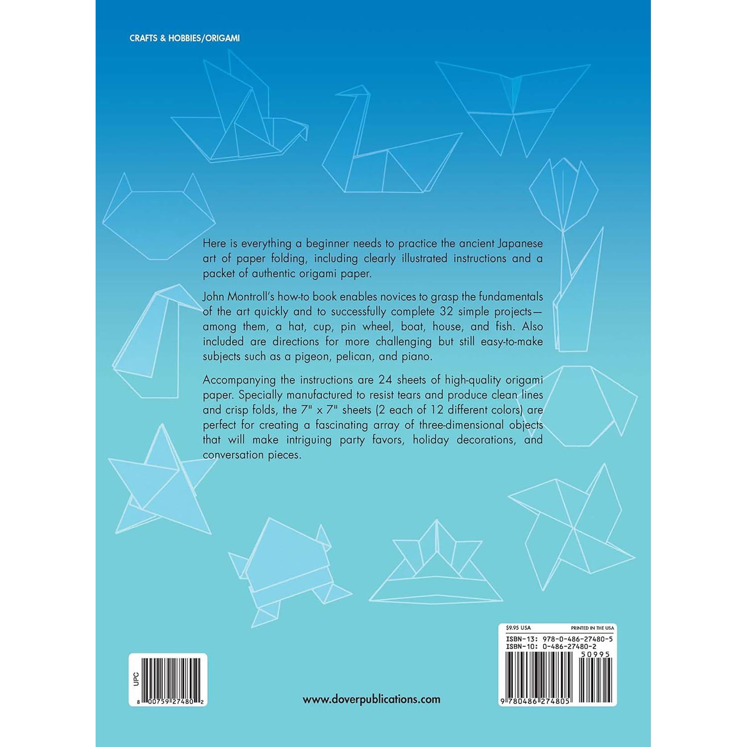 Fun with Easy Origami: 32 Projects and 96 Sheets of Origami Paper (Dover Crafts: Origami & Papercrafts)