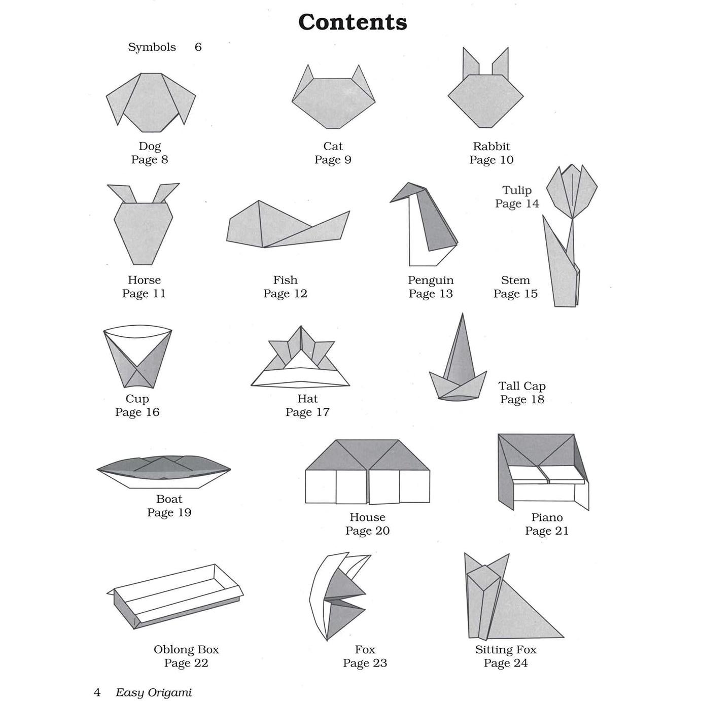 Fun with Easy Origami: 32 Projects and 96 Sheets of Origami Paper (Dover Crafts: Origami & Papercrafts)