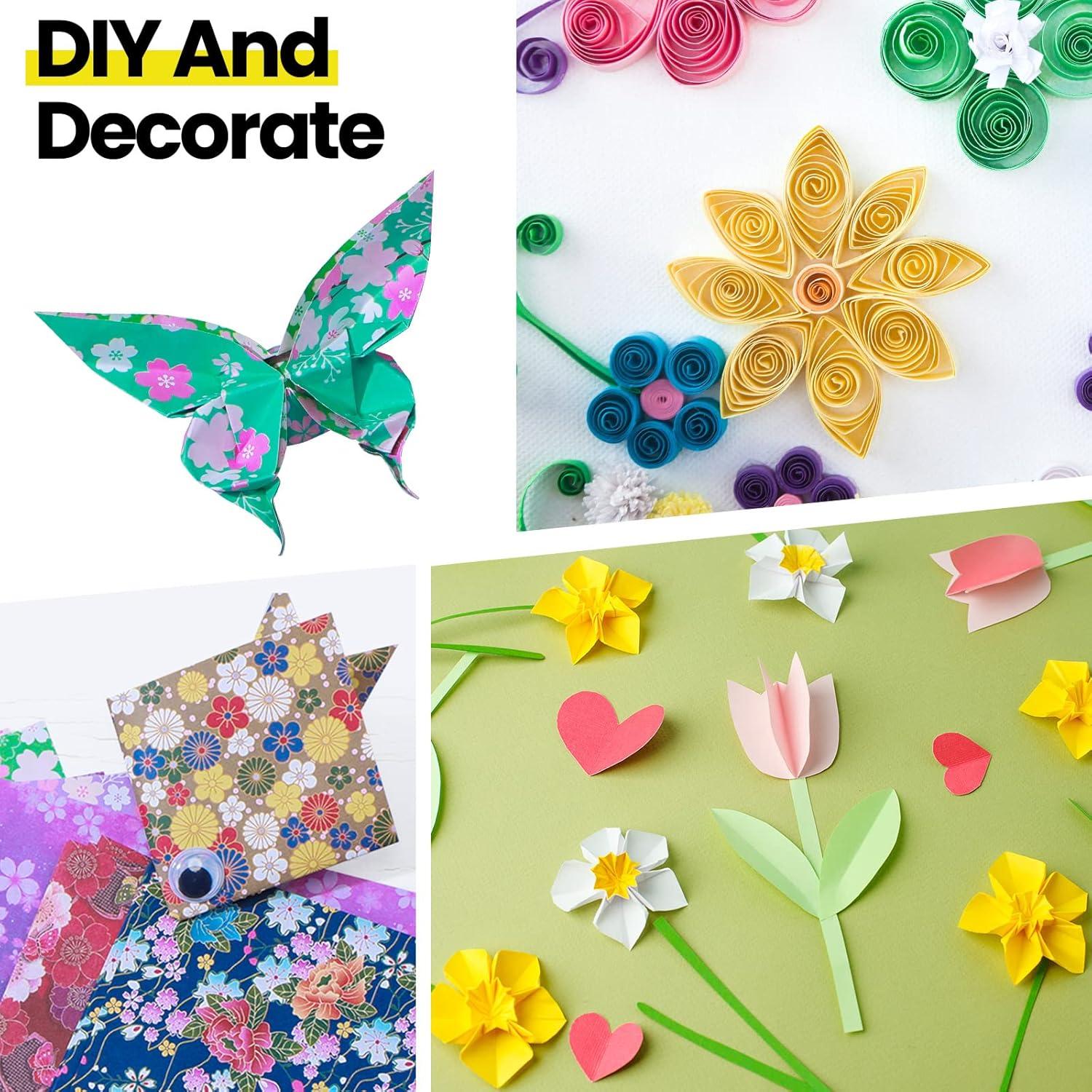 Kit de Papel Origami Lincia 840 Hojas 15x15 cm 20 Colores