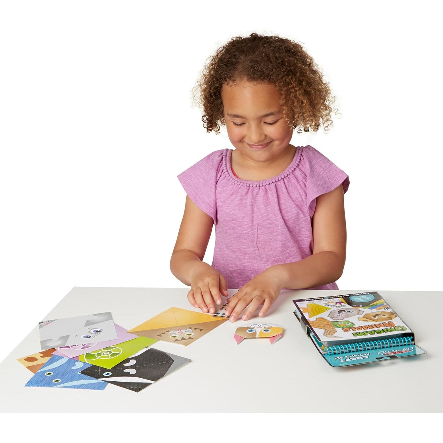 Kit de Origami Melissa & Doug - 40 Animales + 38 Pegatinas