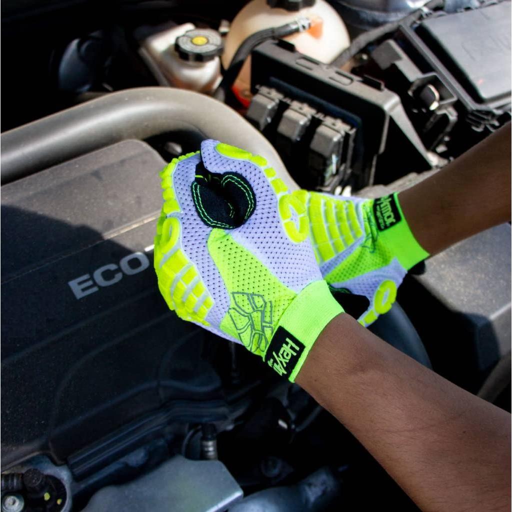 Guantes de trabajo HexArmor 4030 pequeños con protección