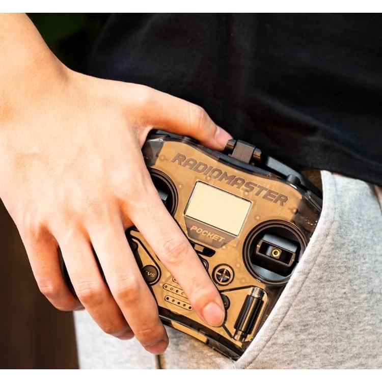 Transmisor Control Remoto RadioMaster Pocket ELRS Gimbal Hall