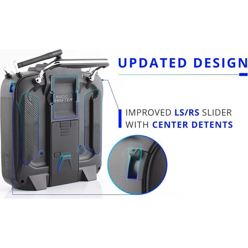 Transmisor de radio RadioMaster TX16S Mark II 2.4GHz 16 canales