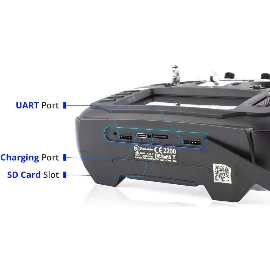 Transmisor de radio RadioMaster TX16S Mark II 2.4GHz 16 canales