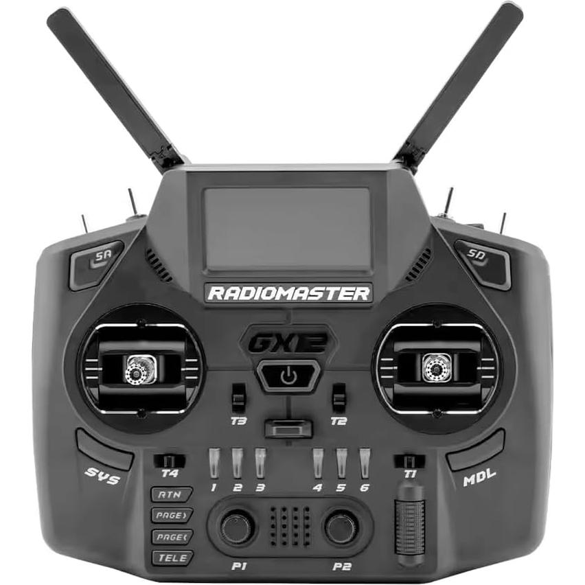 Control Remoto RadioMaster GX12 1000Hz 3D Gimbal Digital