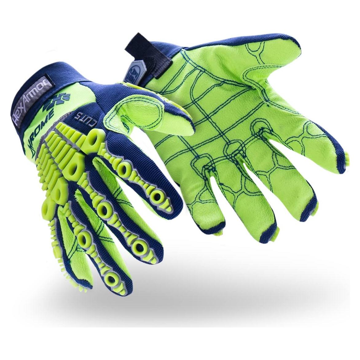 Guantes de Trabajo HexArmor 4027 XX-Large Resistentes a Cortes