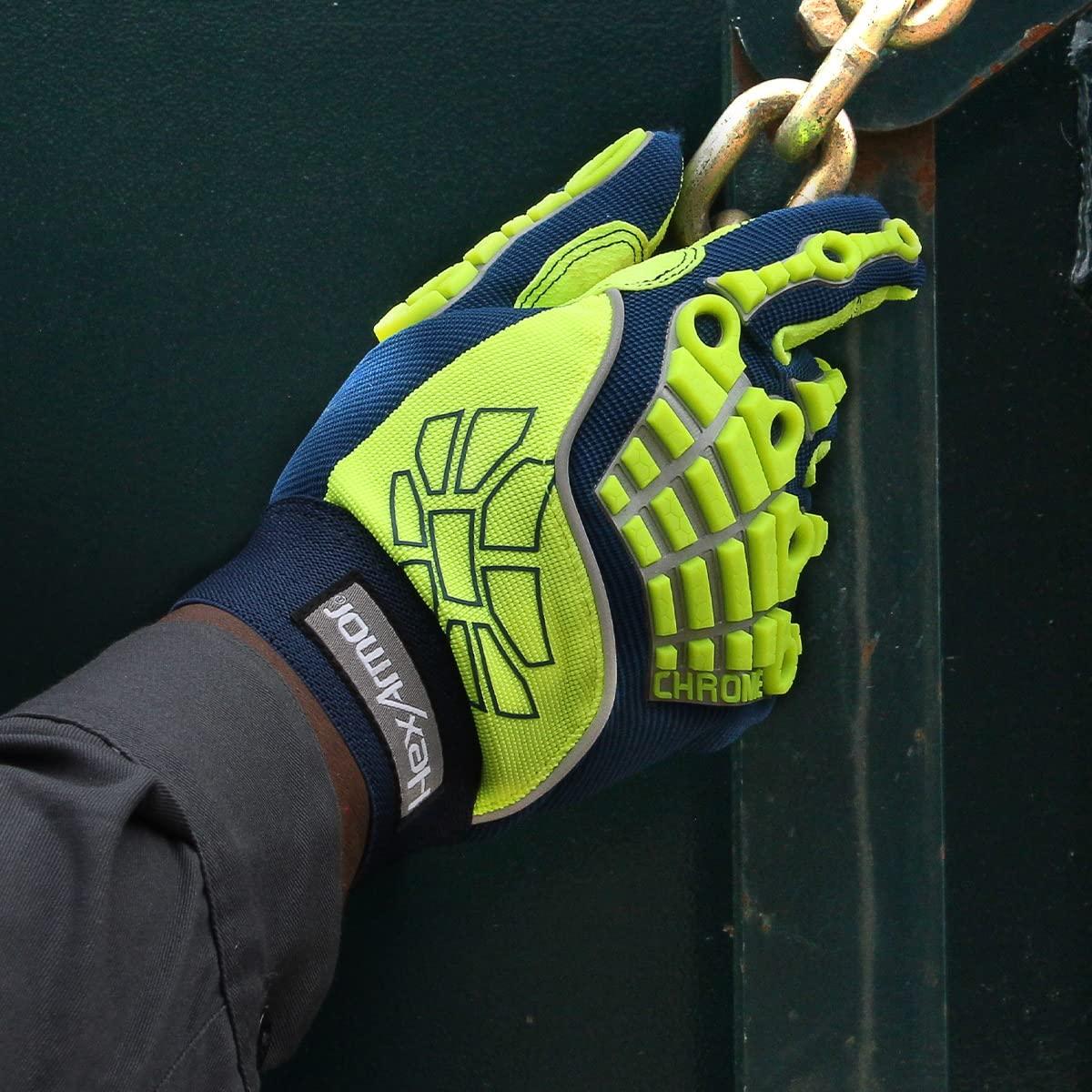 Guantes de Trabajo HexArmor 4027 XX-Large Resistentes a Cortes