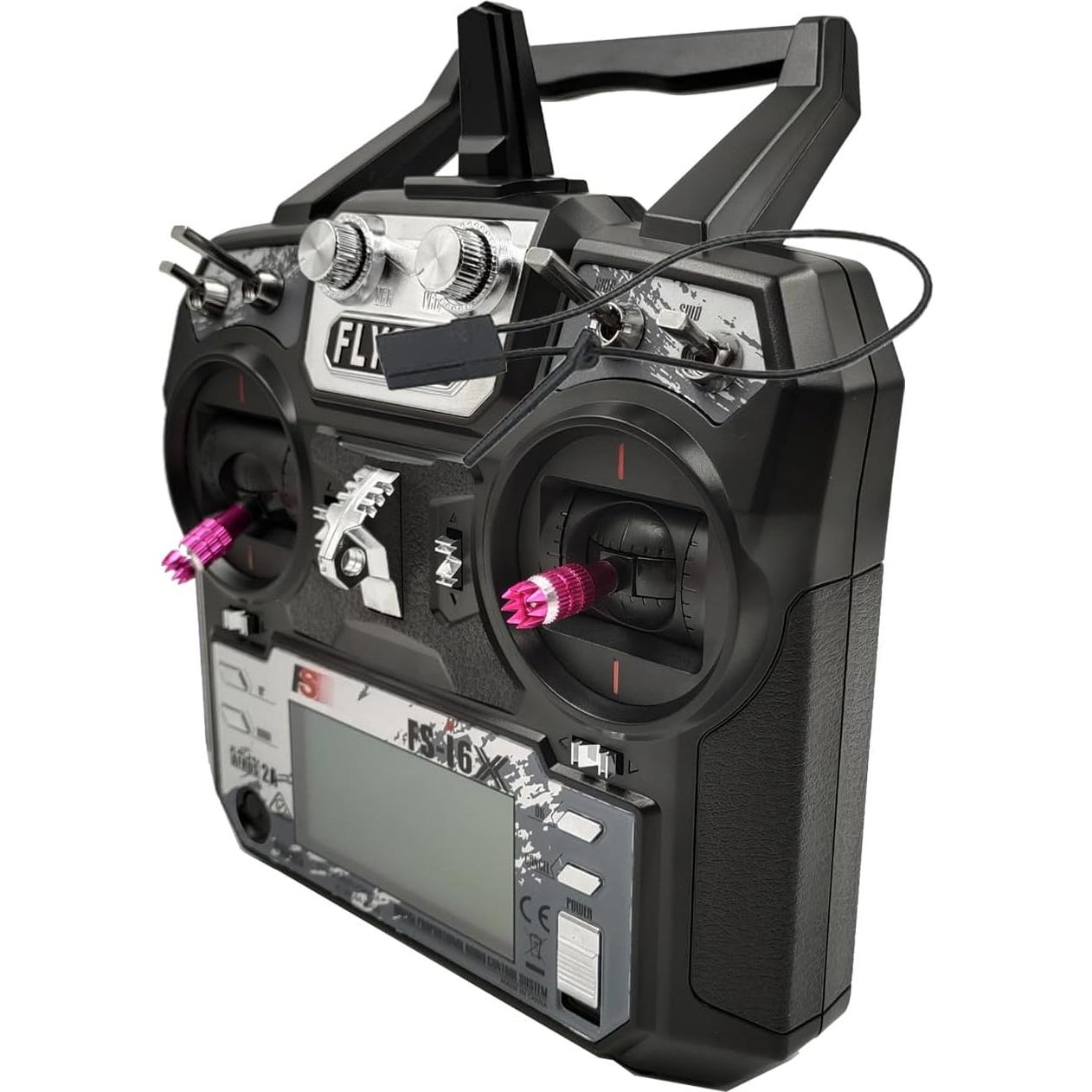 Transmisor y receptor RC Alaohu FS-i6X y FS-iA6B 10CH 2.4GHz