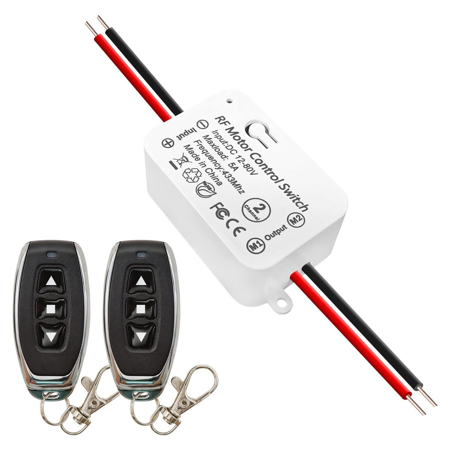 Interruptor Control Remoto Motor CC Inalámbrico DieseRC 12V-80V