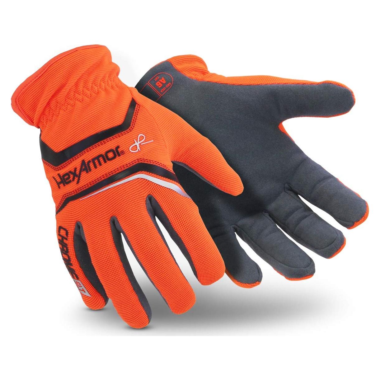 Guantes de trabajo HexArmor 4072 A6 cuero sintético Mediano