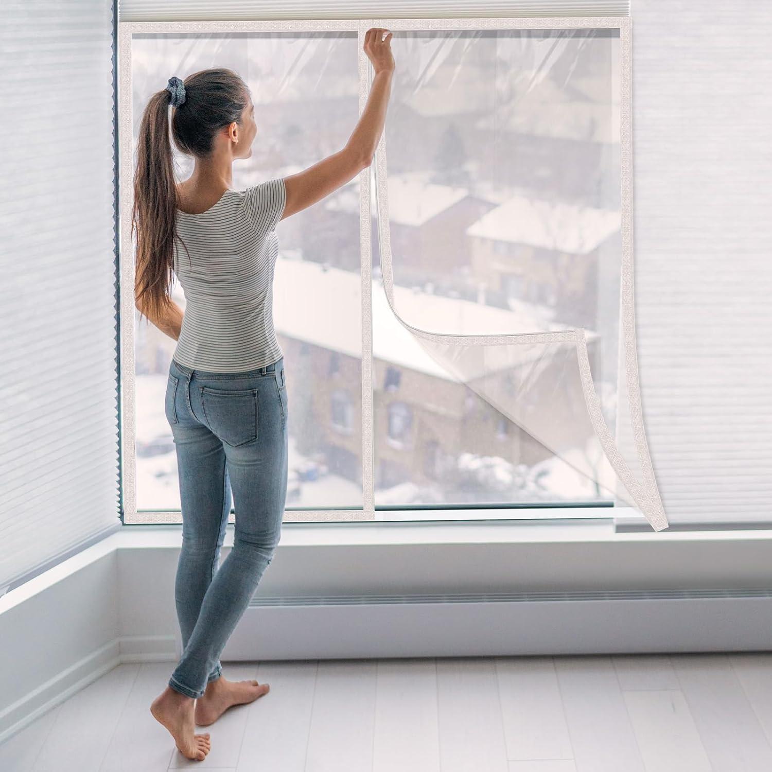 Kit Aislamiento Ventana 120x160 cm Beever Transparente Grueso