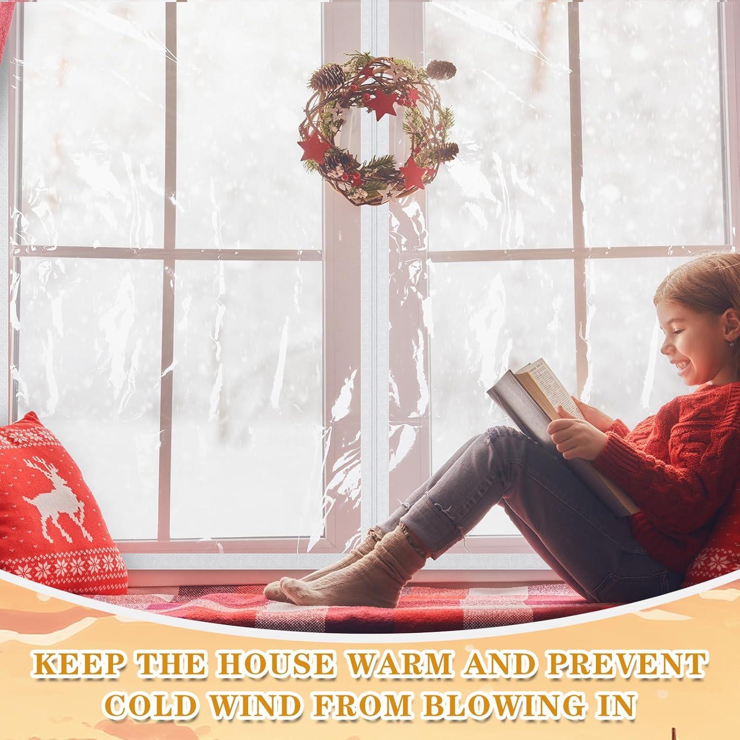 Kit Aislamiento Ventana 120x160 cm Beever Transparente Grueso