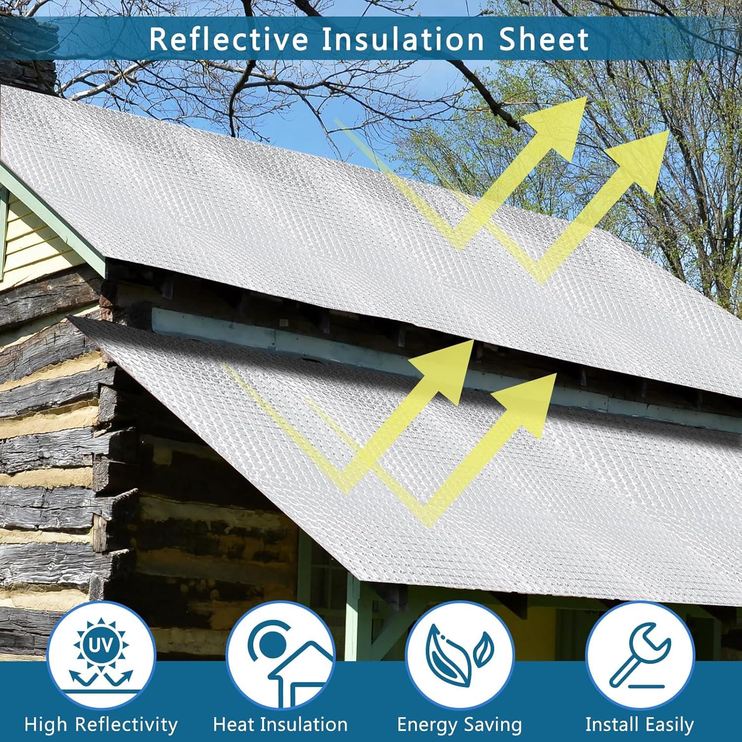 Rollos Aislamiento Reflectante WochiTV 40.6 cm x 5 m